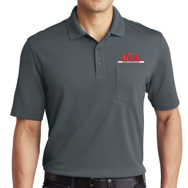 Port Authority - Dry Zone UV Micro-Mesh Pocket Polo - Embroidered Logo Thumbnail