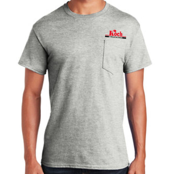Gildan - Ultra Cotton Short Sleeve Pocket T-Shirt - Printed Logo Thumbnail