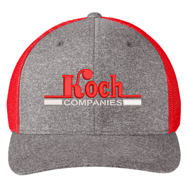 Port Authority ® - Flexfit ® Melange Mesh Back Trucker Cap - Embroidered Logo Thumbnail