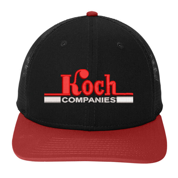 New Era® Snapback Low Profile Trucker Cap - Embroidered Logo Thumbnail