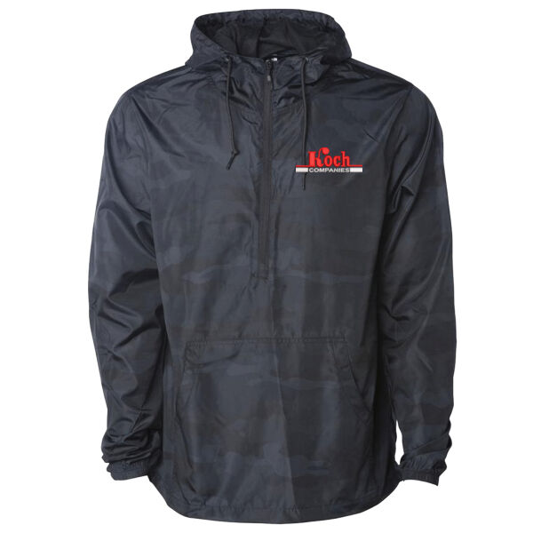Independent Trading Co. - Lightweight Windbreaker Pullover Jacket - Embroidered Logo Thumbnail