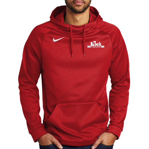 Nike Therma-FIT Pullover Fleece Hoodie - Printed Logo Thumbnail
