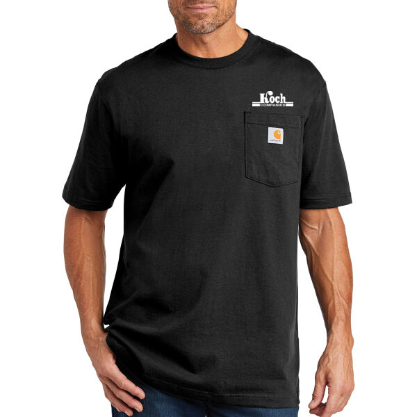 Carhartt ® Tall Workwear Pocket Short Sleeve T-Shirt - Printed Logo Thumbnail