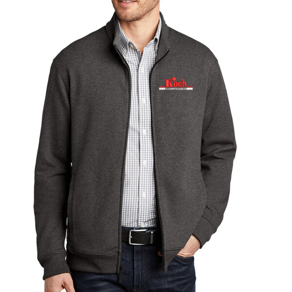 Port Authority® Interlock Full-Zip - Embroidered Logo Thumbnail