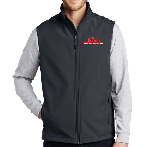 Port Authority® Core Soft Shell Vest - Embroidered Logo Thumbnail
