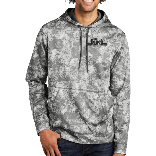 Sport-Tek® Sport-Wick® Mineral Freeze Fleece Hooded Pullover - Embroidered Logo Thumbnail