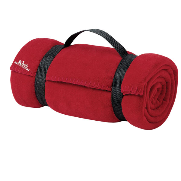 Port Authority® - Value Fleece Blanket with Strap - Embroidered Logo Thumbnail