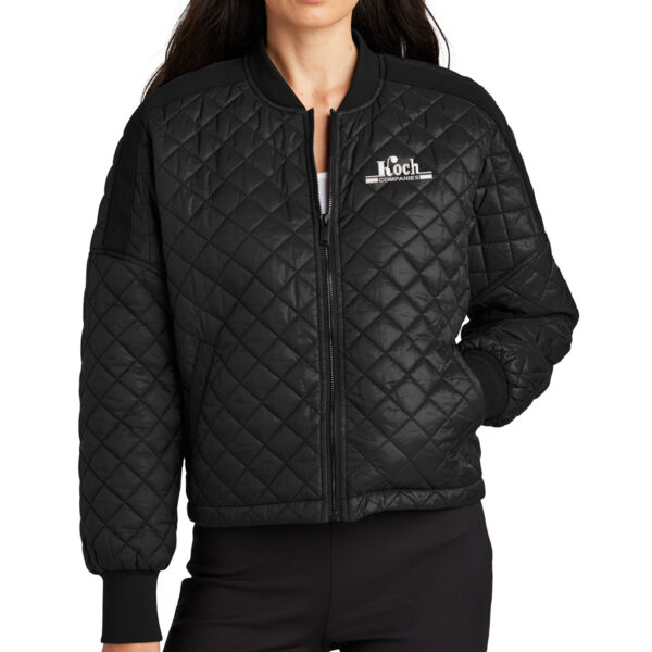 MERCER+METTLE™ Women’s Boxy Quilted Jacket - Embroidered Logo Thumbnail