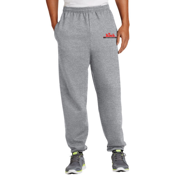 Port & Company® - Essential Fleece Sweatpant with Pockets - Embroidered Logo Thumbnail