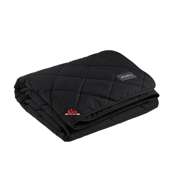 Eddie Bauer® Quilted Insulated Fleece Blanket - Embroidered Logo Thumbnail