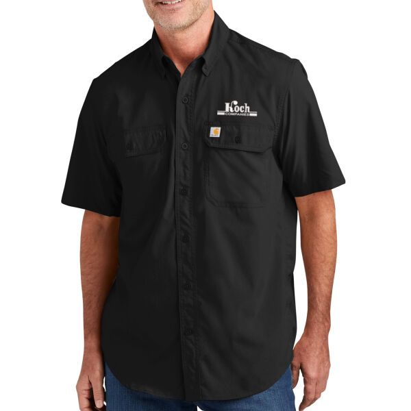 Carhartt Force® Solid Short Sleeve Shirt - Embroidered Logo Thumbnail