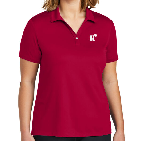 Sport-Tek® Ladies UV Micropique Polo - Embroidered Logos Thumbnail