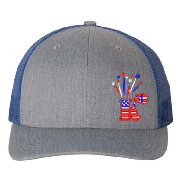 Richardson - Snapback Trucker Cap - Embroidered Logo Thumbnail