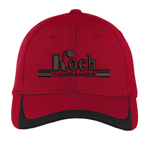 Sport-Tek® Pique Colorblock Cap - Embroidered Logo Thumbnail