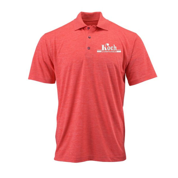 Paragon - Dakota Striated Heather Polo - Embroidered Logo Thumbnail