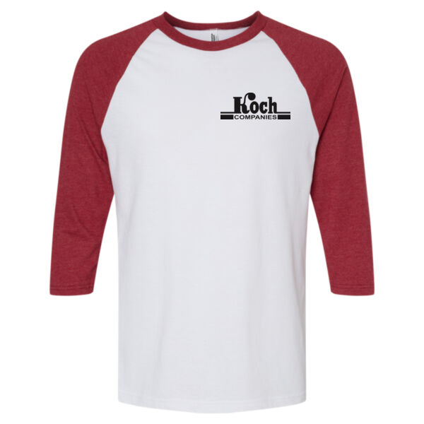 American Apparel - CVC Three-Quarter Sleeve Tee - Printed Logo Thumbnail