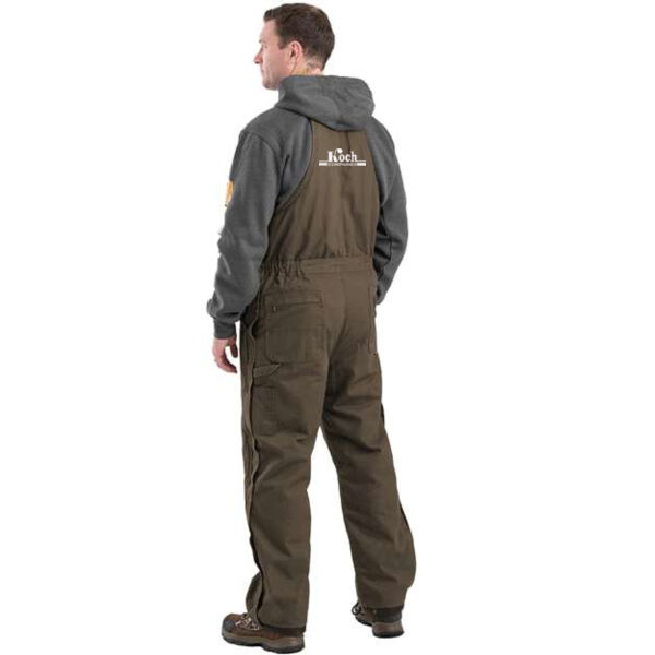 Berne - Heartland Insulated Washed Duck Bib Overall - Embroidered Logo Thumbnail