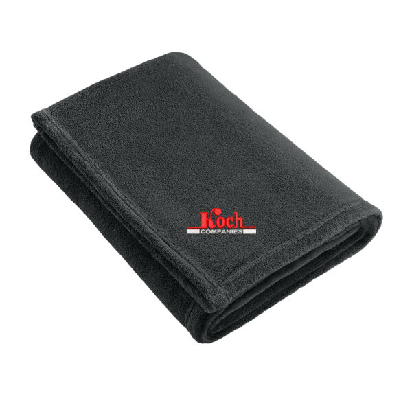 Port Authority ®Ultra Plush Blanket - Embroidered Logo Thumbnail