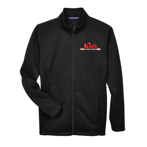 Devon & Jones - Men's Bristol Full-Zip Sweater Fleece Jacket - Embroidered Logo Thumbnail