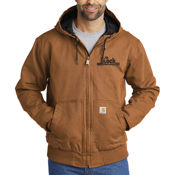 Carhartt® Washed Duck Active Jac - Embroidered Logo Thumbnail