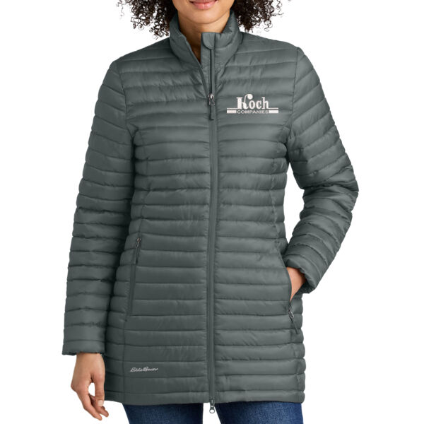 Eddie Bauer® Women’s Packable Quilted Full-Zip - Embroidered Logo Thumbnail