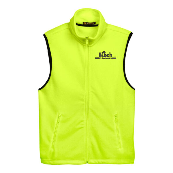 Harriton - Unisex Fleece Full-Zip Vest - Embroidered Logo Thumbnail