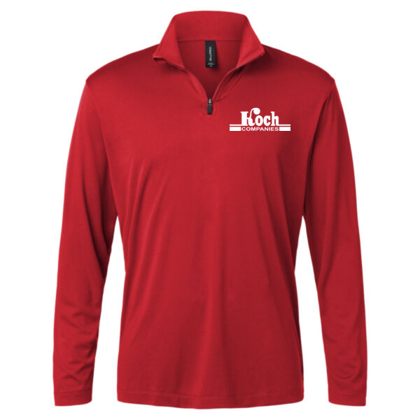 AllPro - Pro-Lock Performance Quarter-Zip Pullover - Printed Logo Thumbnail
