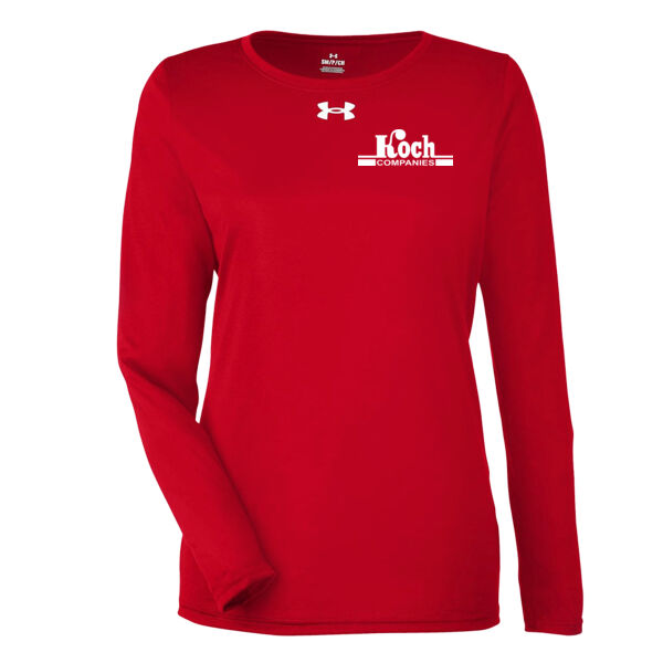 Under Armour - Women's Team Tech™ Long Sleeve T-Shirt - Printed Logo Thumbnail