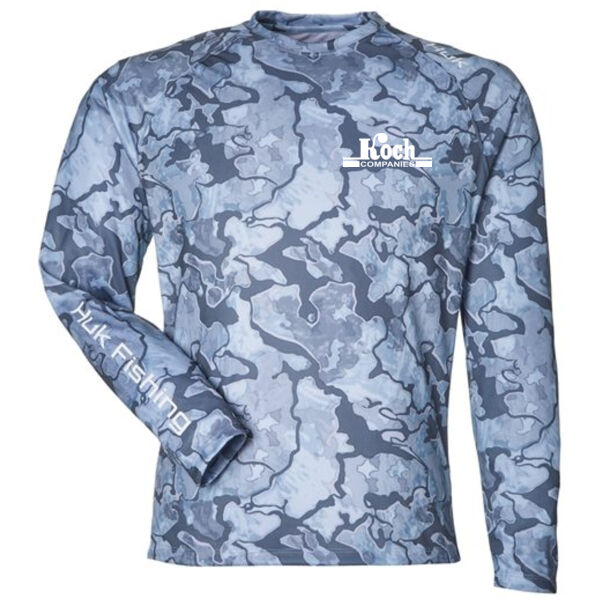 HUK - Lopro Camo Long Sleeve T-Shirt - Printed Logo Thumbnail