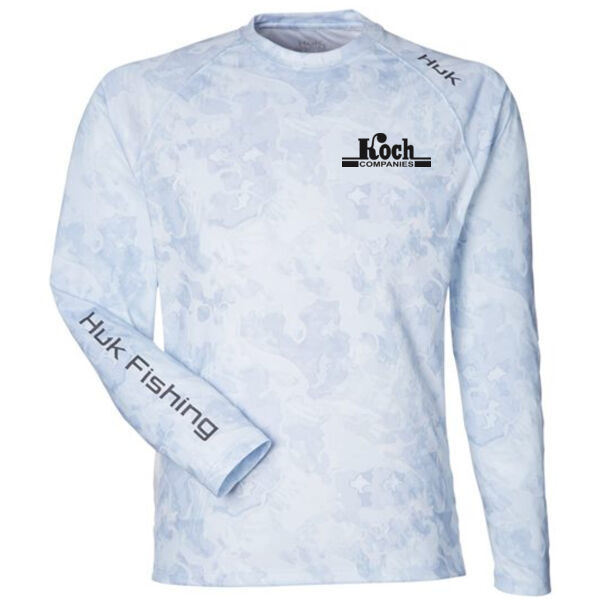 HUK - Lopro Camo Long Sleeve T-Shirt - Printed Logo Thumbnail
