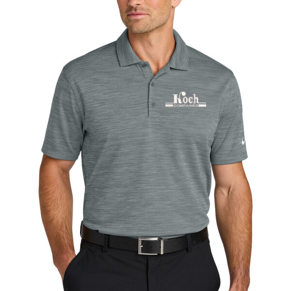 Nike Dri-FIT Striated Polo - Embroidered Logo Thumbnail
