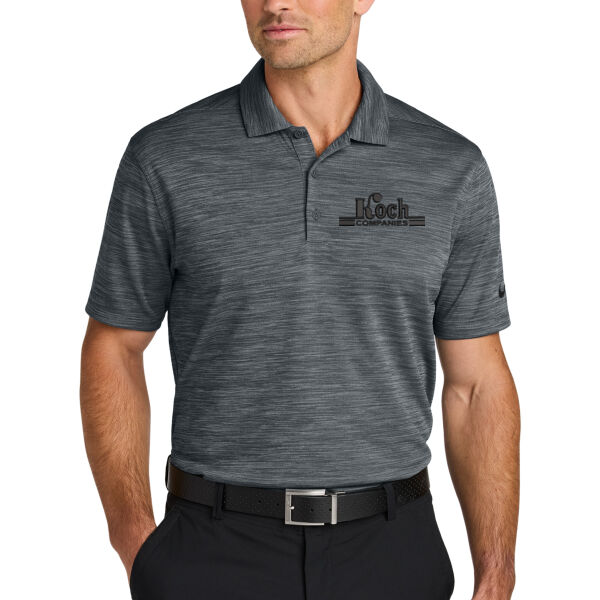 Nike Dri-FIT Striated Polo - Embroidered Logo Thumbnail