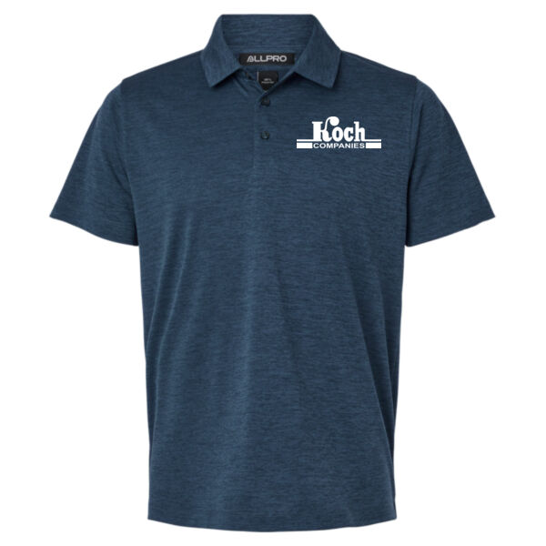 AllPro - Performance Mélange Polo - Printed Logo Thumbnail