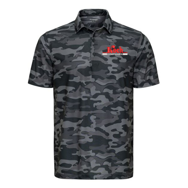 Paragon - Newport Camo Polo - Embroidered Logo Thumbnail