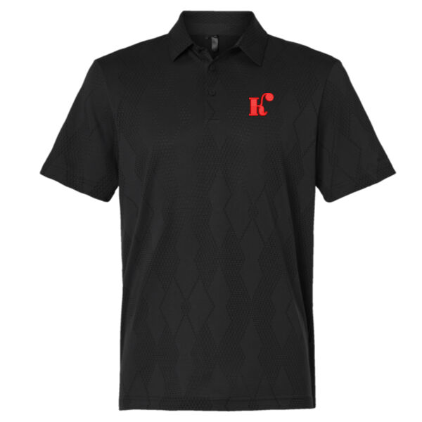 Adidas - Ultimate Textured Polo - Embroidered Logos Thumbnail