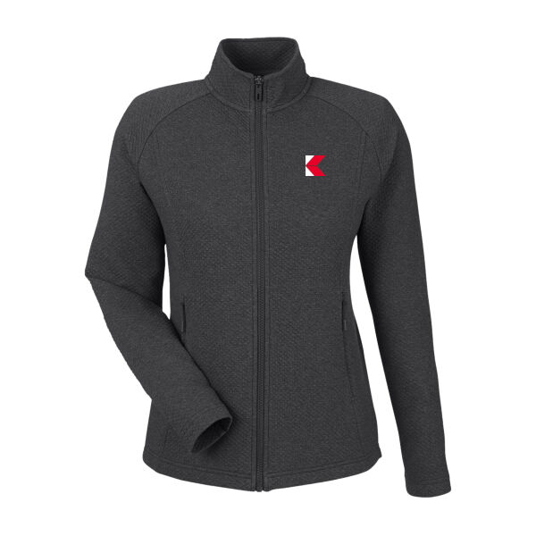 North End - Women's Spirit Textured Full-Zip - Embroidered Logos - Koch Logistics Exclusive Thumbnail
