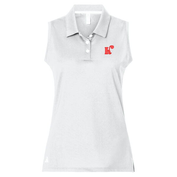 Adidas - Women's Ottoman Sleeveless Polo - Embroidered Logo - Koch Companies Exclusive Thumbnail