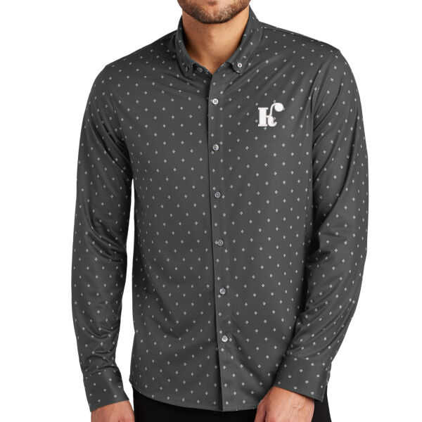 Mercer+Mettle® Stretch Jersey Long Sleeve Shirt - Embroidered Logos - Koch Companies Exclusive Thumbnail