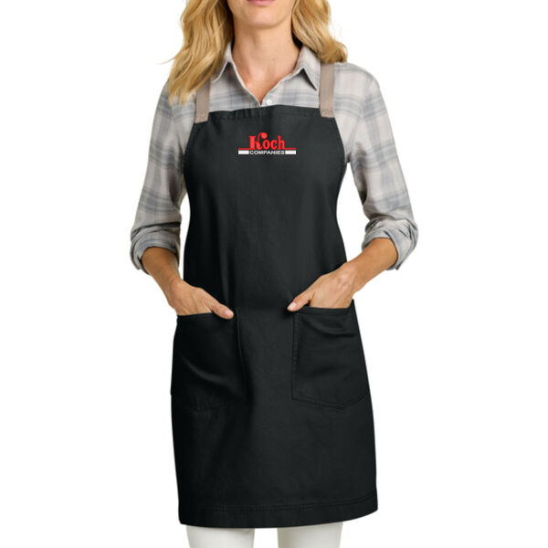 Port Authority® Signature Heavy Twill Crossback Apron - Embroidered Logo Thumbnail