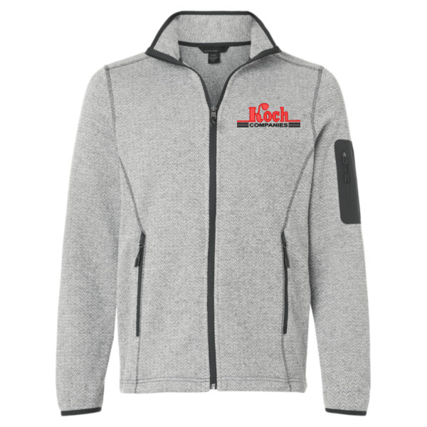 North End - Men's Jasper Full-Zip Fleece Jacket - Embroidered Logo Thumbnail