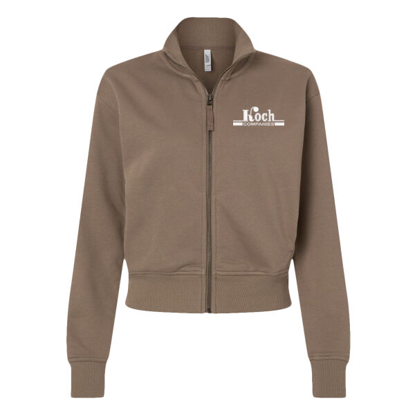 American Apparel - Women's French Terry Full-Zip Jacket - Embroidered Logo Thumbnail