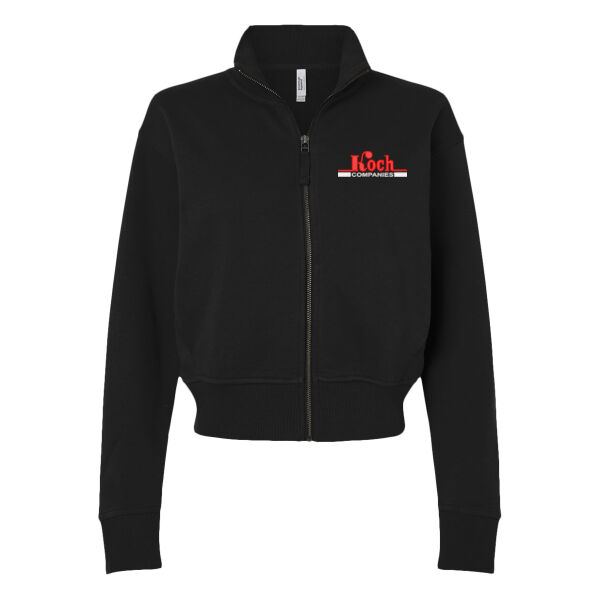 American Apparel - Women's French Terry Full-Zip Jacket - Embroidered Logo Thumbnail