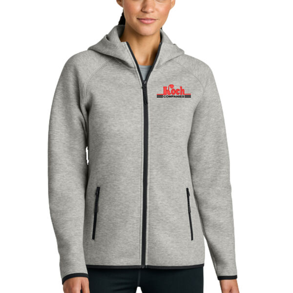 Sport-Tek® Women's Phenom Full-Zip Hoodie - Embroidered Logo Thumbnail