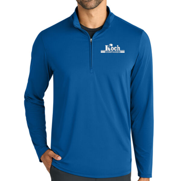 OGIO® Regain 1/4-Zip - Embroidered Logo Thumbnail