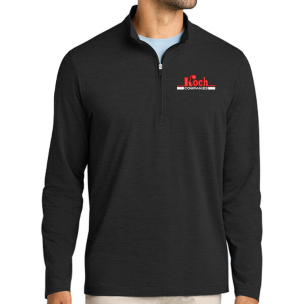 TravisMathew Onward 1/4-Zip - Embroidered Logo Thumbnail