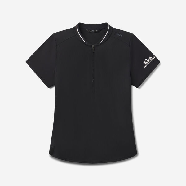 UNRL - Amelia Short Sleeve Polo - Embroidered Logo Thumbnail