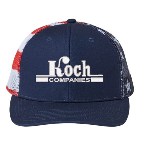Kati - Printed Mesh Trucker Cap - Embroidered Logo Thumbnail