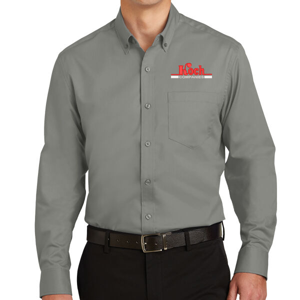 **CLOSEOUT ITEM** SuperPro ™ Twill Shirt - Embroidered Logo Thumbnail