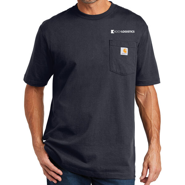 **CLOSEOUT ITEM** ® Workwear Pocket Short Sleeve T Shirt - Printed Logo Thumbnail