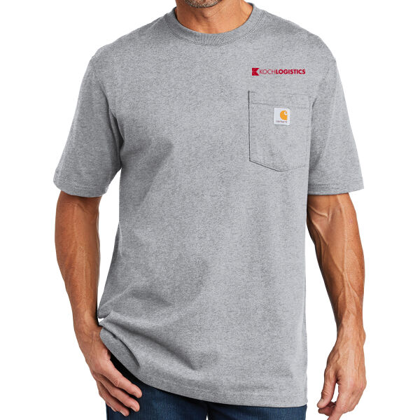 **CLOSEOUT ITEM** ® Workwear Pocket Short Sleeve T Shirt - Printed Logo Thumbnail